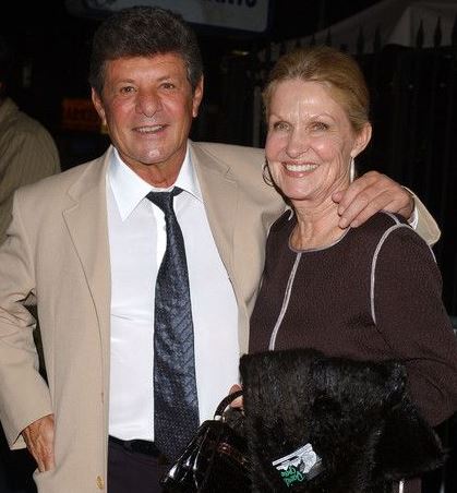 Kathryn Diebel with her husband Frankie Avalon